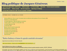 Tablet Screenshot of jacquesgenereux.fr